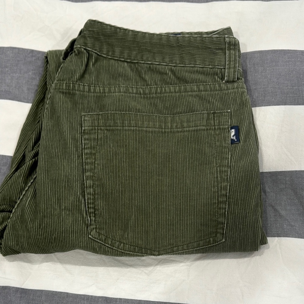 Men’s Vineyard Vines Green Corduroy Pants